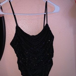 night out black bodysuit